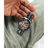 Guess Resistance Black Dial Multifunction Watch