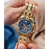 Guess Resistance Blue Dial Multifunction Watch