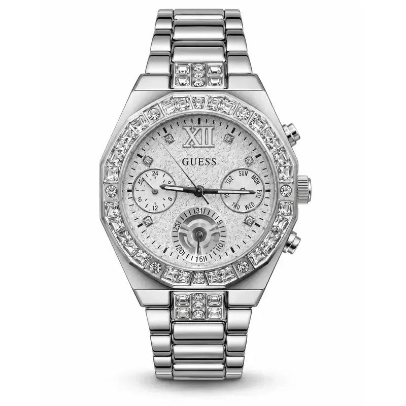 Guess Selina Women's Multifunction Watch Silver