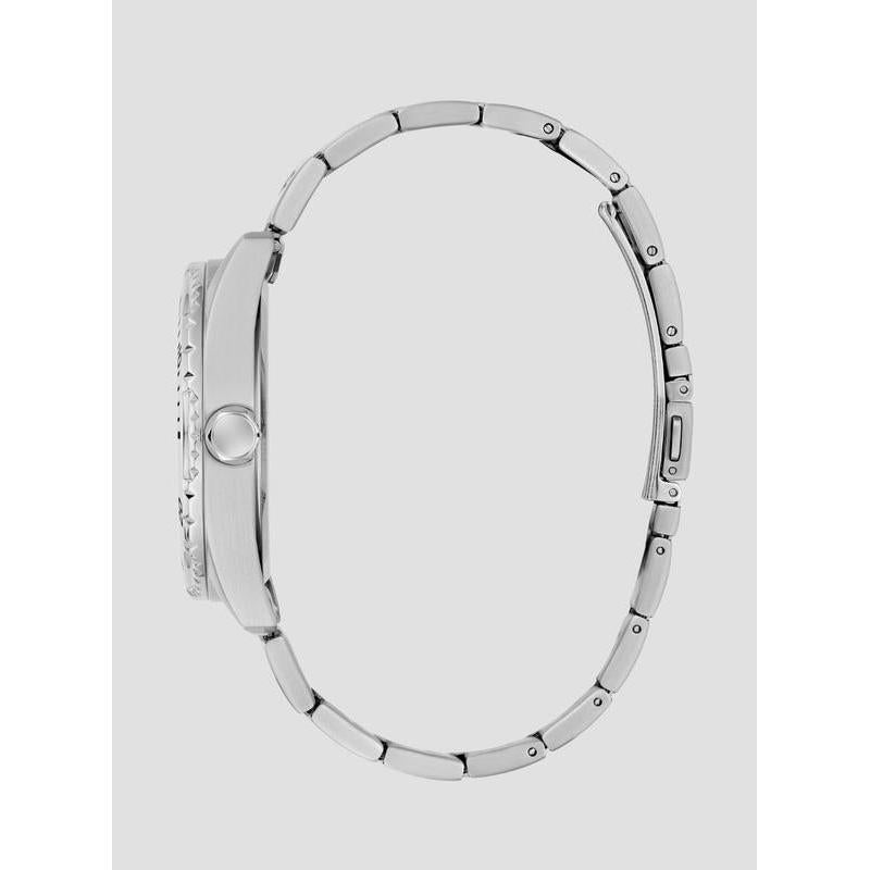 Guess Silver Velocity Green Dial Men's Watch