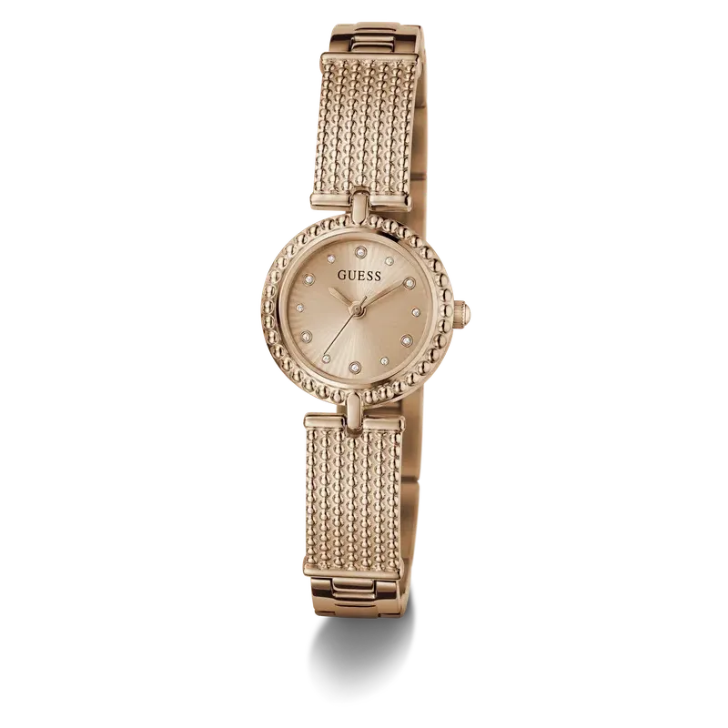 Guess Stainless Steel Analog Rose Gold Women’s Watch