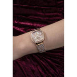 Guess Tapestry Rose Gold Tone Analog Ladies Watch GW0304L3