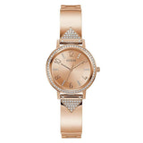 Guess Tri Luxe Ladies Rose Gold Tone Ladies Watch GW0474L3