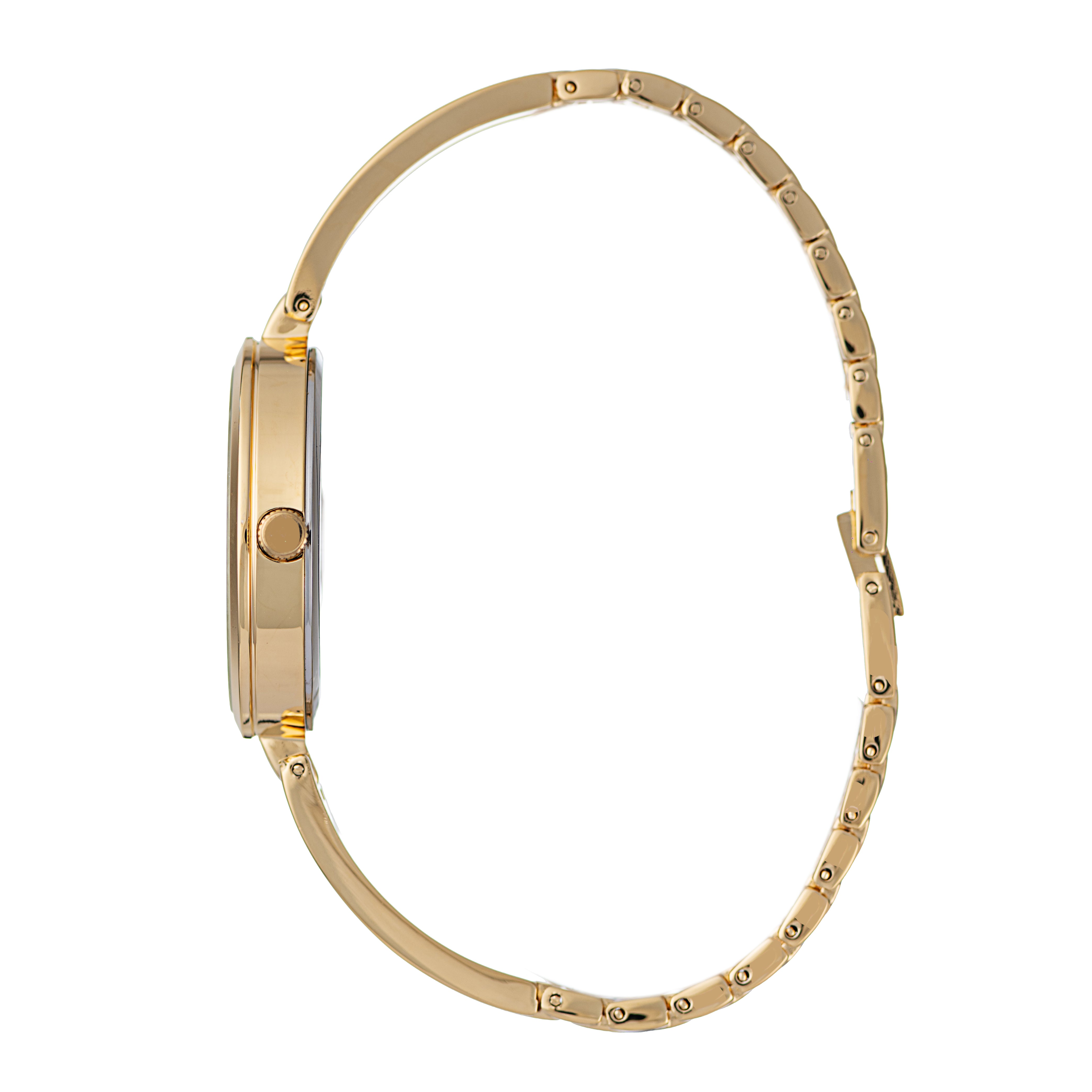 Hallmark Ladies Gold-Tone Bangle Bracelet Watch
