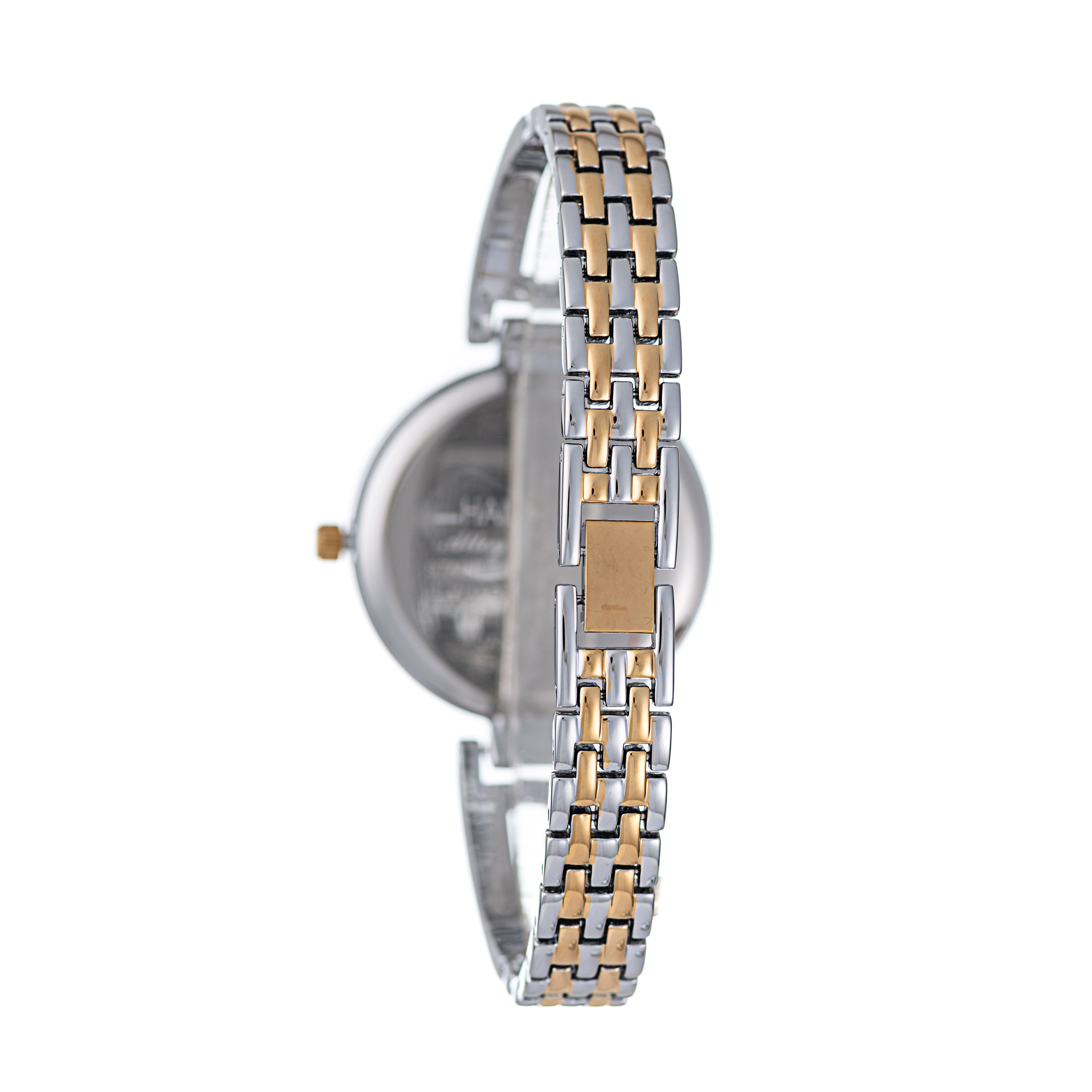 Hallmark Ladies Two-Tone Bangle Bracelet Watch