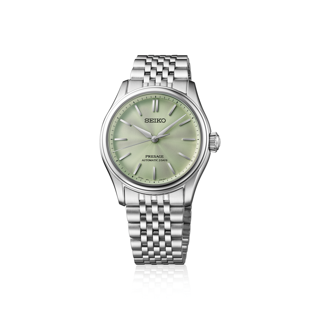 Seiko Presage Classic Green Dial HCC002J1 - wrist shot