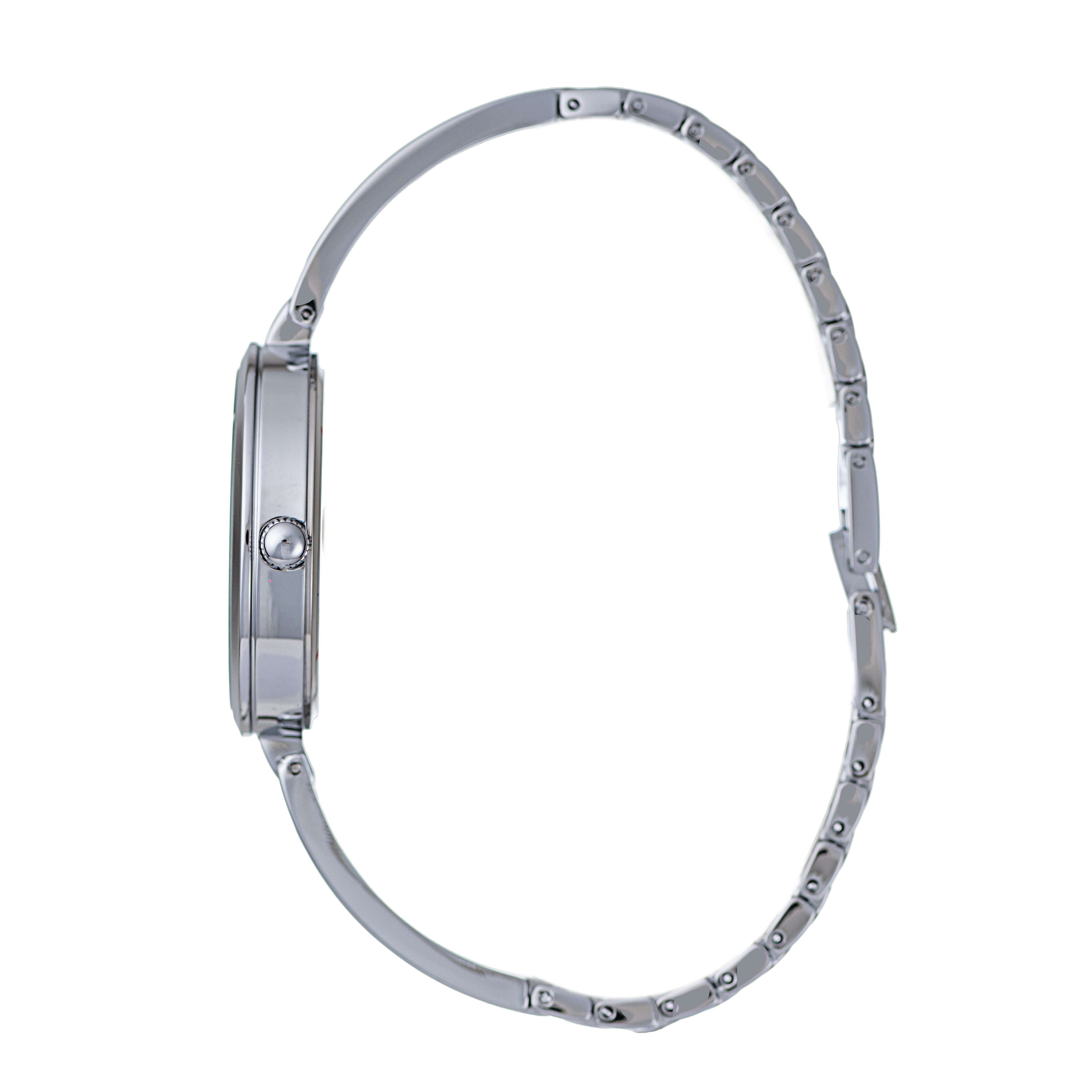 Hallmark Ladies Silver-Tone Bangle Bracelet Watch
