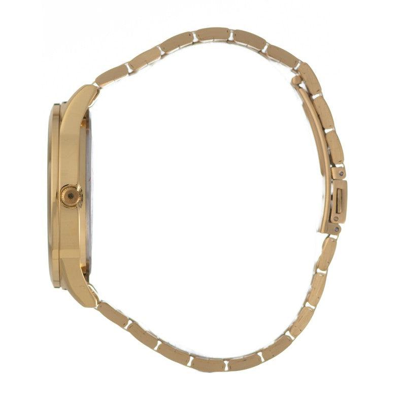 Hallmark Gents Gold White Dial