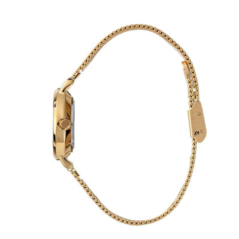 Hallmark Ladies Gold Mesh Bracelet Watch