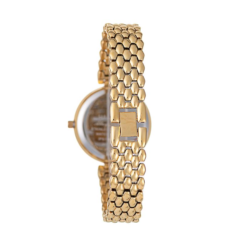 Hallmark Ladies Gold-Tone Bracelet Watch