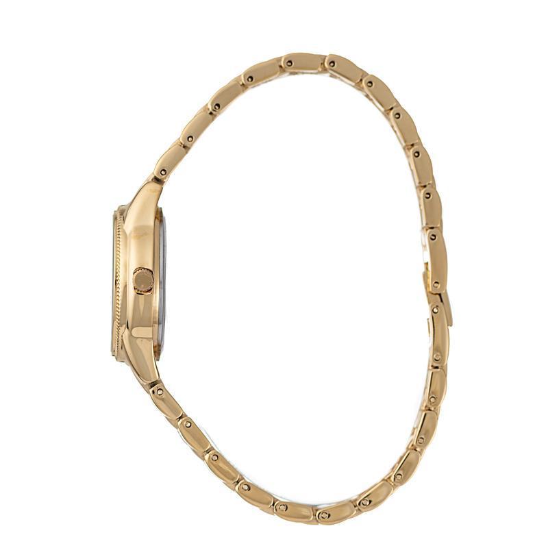Hallmark Ladies Gold-Tone Bracelet Watch