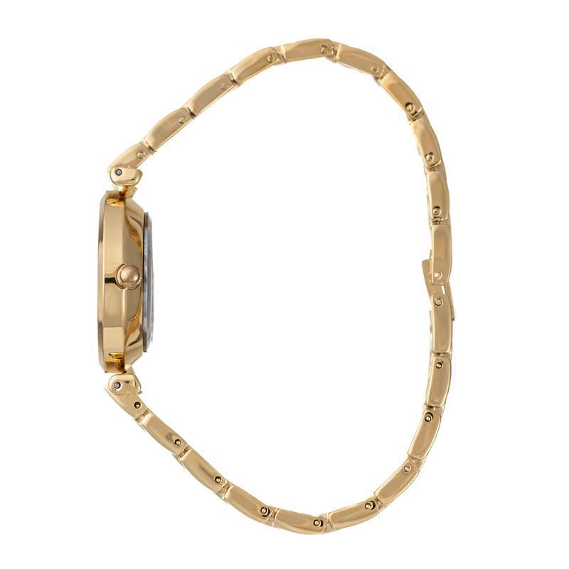 Hallmark Ladies’ Gold-Tone Watch with Champagne Dial