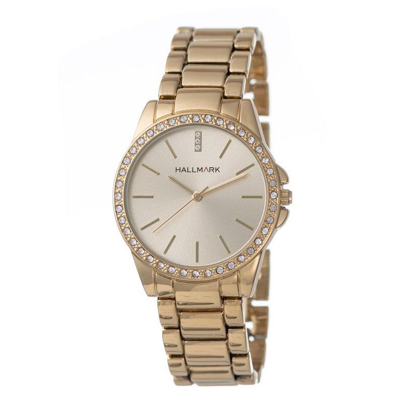 Hallmark Ladies Gold Watch 3 Piece Box Set