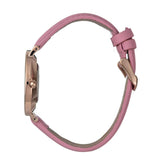 Hallmark Ladies Leather Pink Strap White Dial Watch