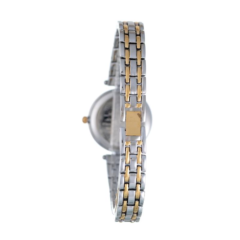 Hallmark Ladies Two-Tone Silver Dial Watch