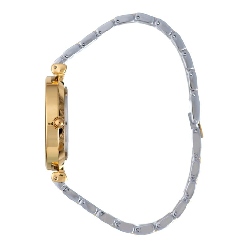 Hallmark Ladies Two-Tone Silver Dial Watch