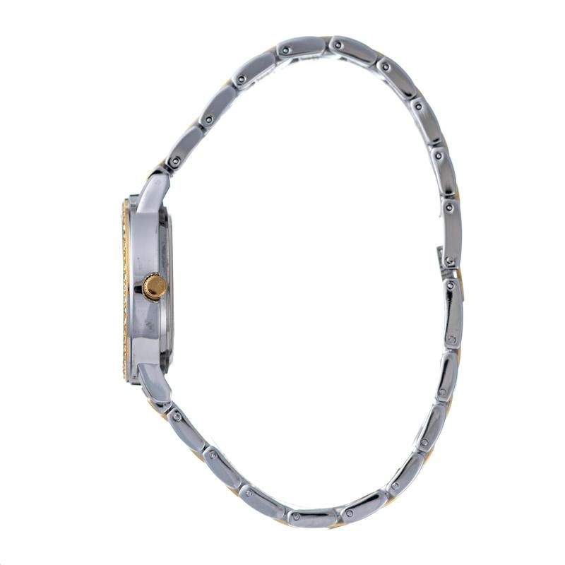 Hallmark Ladies Two-Tone White Dial Watch