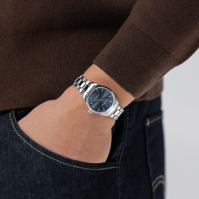 Hamilton Jazzmaster Quartz Blue Dial H32301141