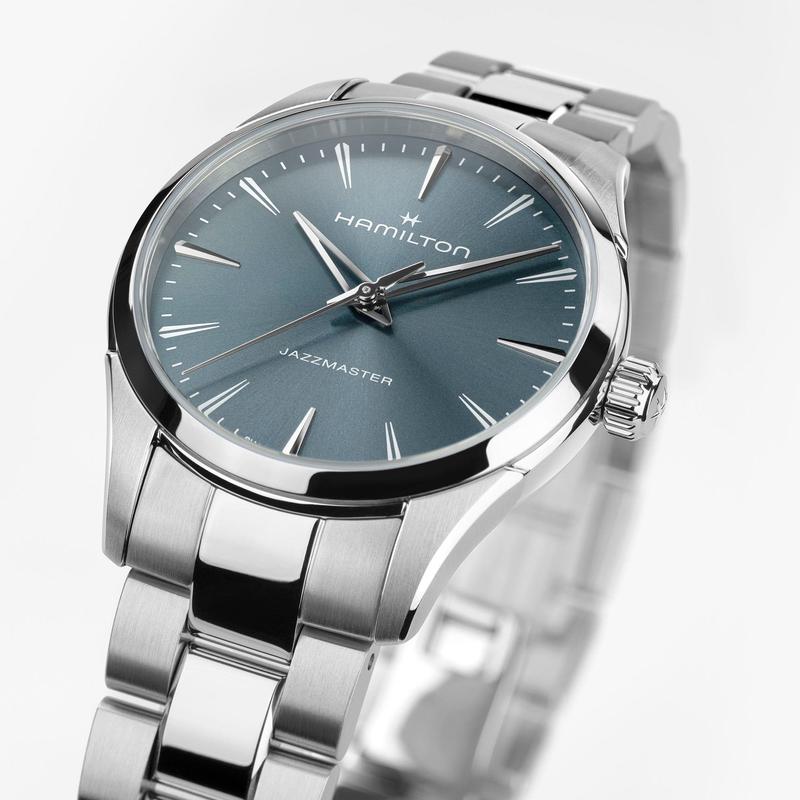 Hamilton Jazzmaster Quartz Blue Dial H32301141