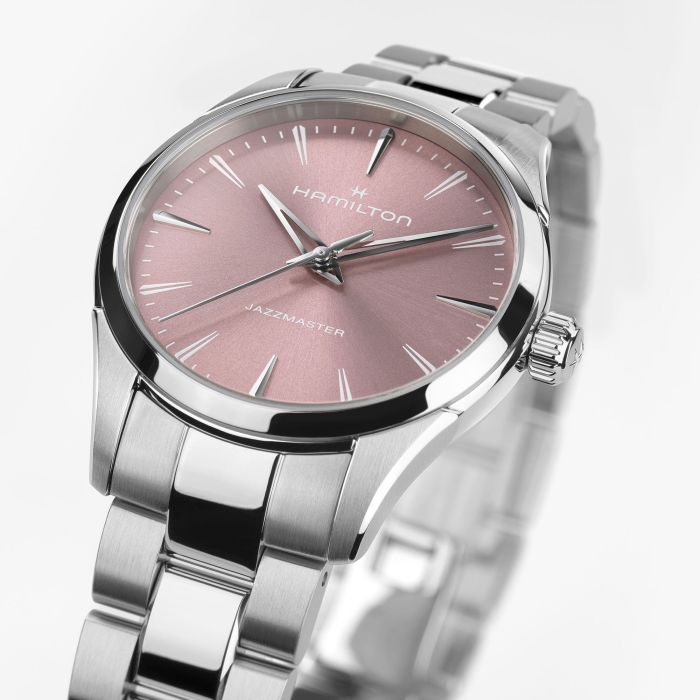 Hamilton Jazzmaster Quartz Pink Dial H32301171