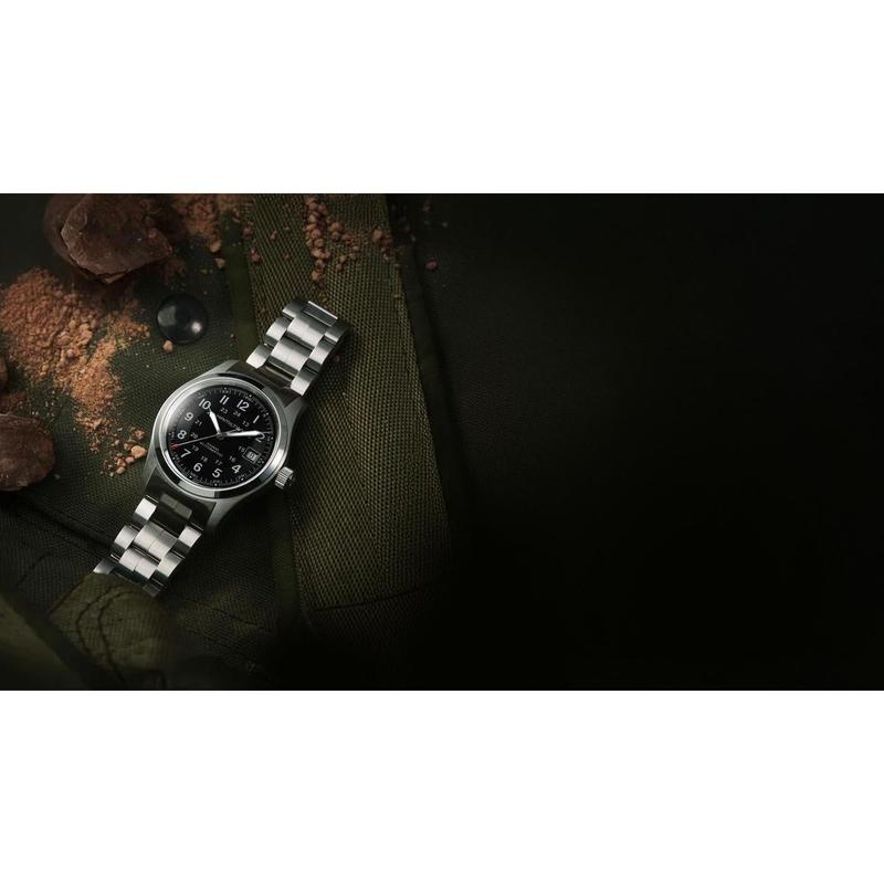 Hamilton Khaki Field Auto Stainless-Steel Military Watch H70455140