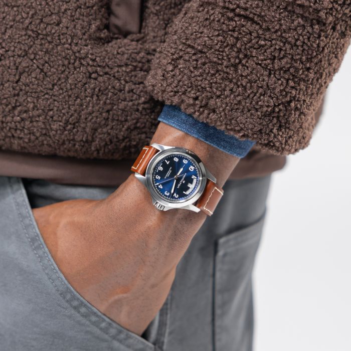 Hamilton Khaki Field King Day-Date Automatic Blue Dial H64475540