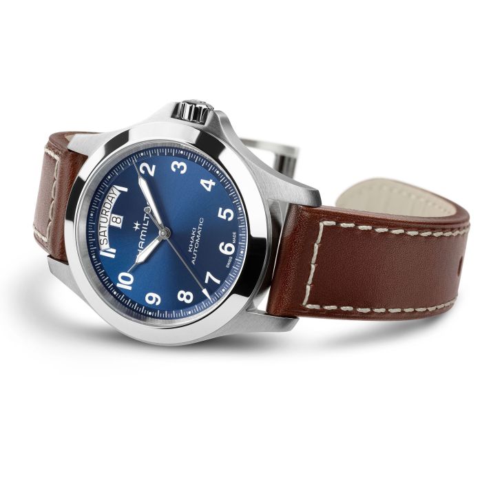 Hamilton Khaki Field King Day-Date Automatic Blue Dial H64475540