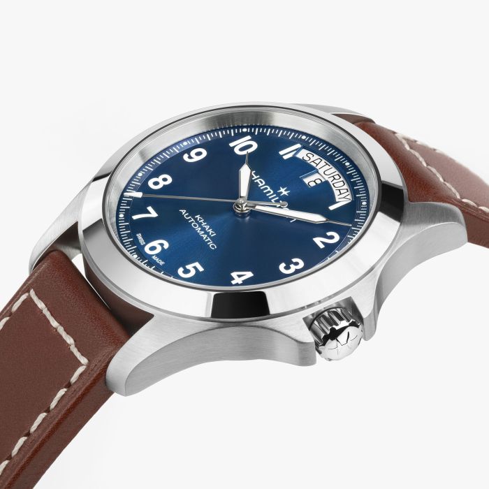 Hamilton Khaki Field King Day-Date Automatic Blue Dial H64475540