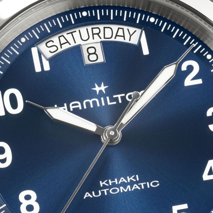 Hamilton Khaki Field King Day-Date Automatic Blue Dial H64475540