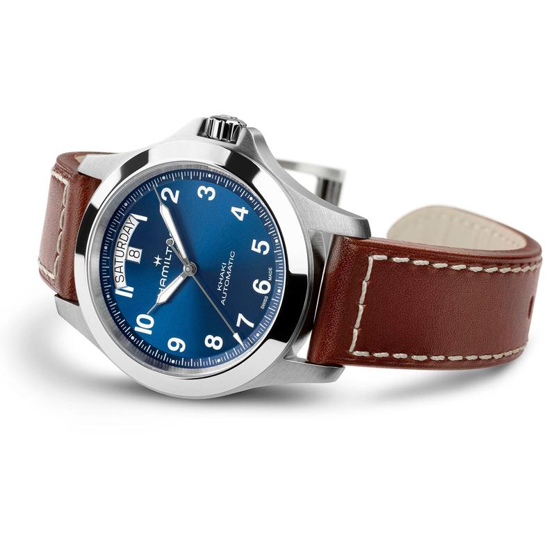 Hamilton Khaki Field King Day-Date Automatic Blue Dial H64475540
