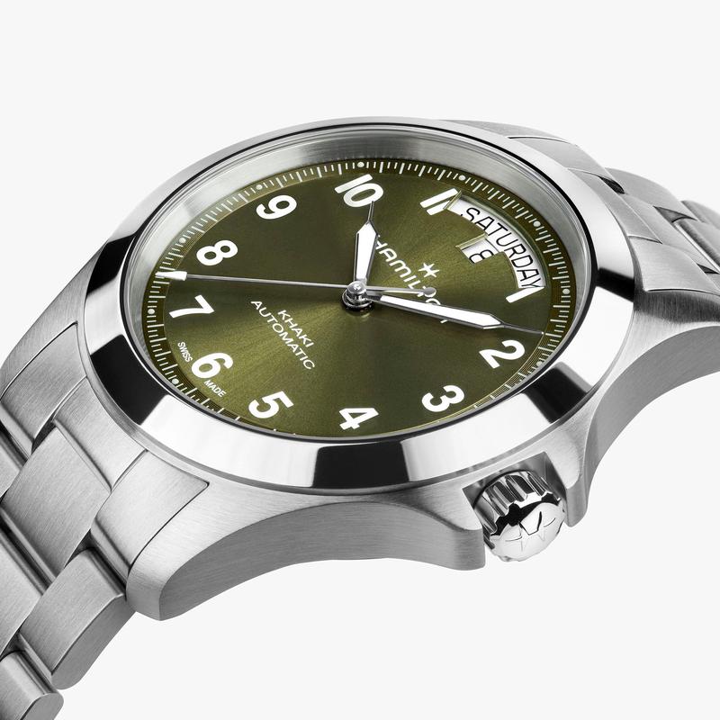 Hamilton Khaki Field King Day-Date Automatic Green Dial H64475160