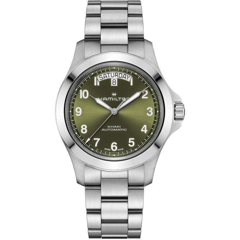Hamilton Khaki Field King Day-Date Automatic Green Dial H64475160