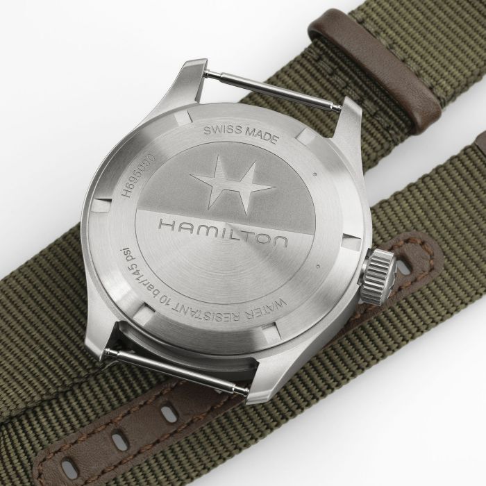 Hamilton Khaki Field Power Reserve Mechanical Green Dial H69509960