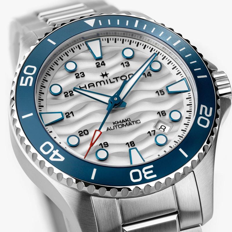 Hamilton Khaki Navy Scuba Auto Automatic White Dial H82425110