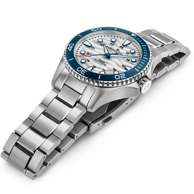 Hamilton Khaki Navy Scuba Auto Automatic White Dial H82425110