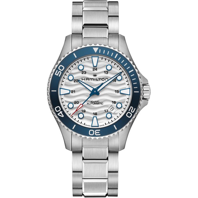 Hamilton Khaki Navy Scuba Auto Automatic White Dial H82425110