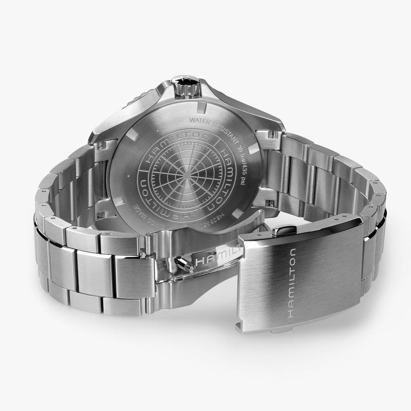 Hamilton Khaki Navy Scuba Auto GMT Automatic Blue Dial H82535140