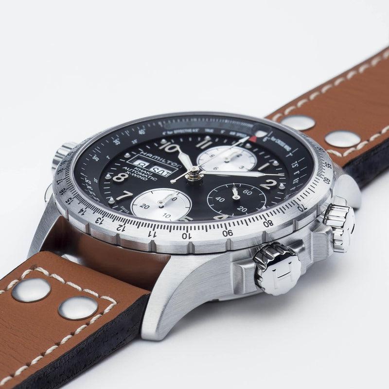 Hamilton Khaki X-Wind Day Date Auto Chrono H77616533