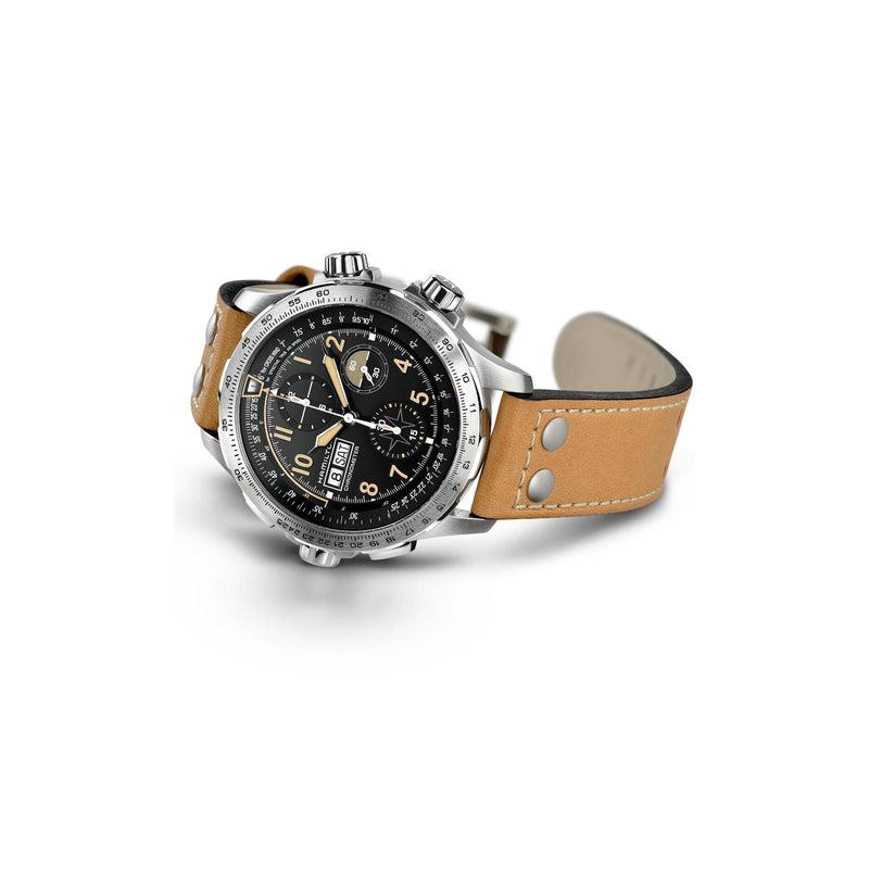 Hamilton Khaki X-Wind Day Date Auto Chrono H77796535