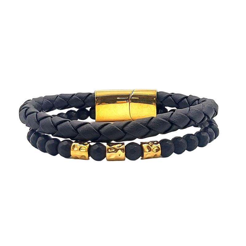 Handmade Leather Men's Bracelet
