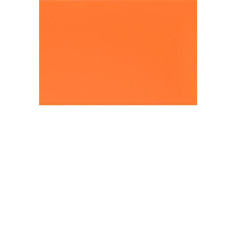 Hirsch PURE Natural Rubber Watch Strap in ORANGE