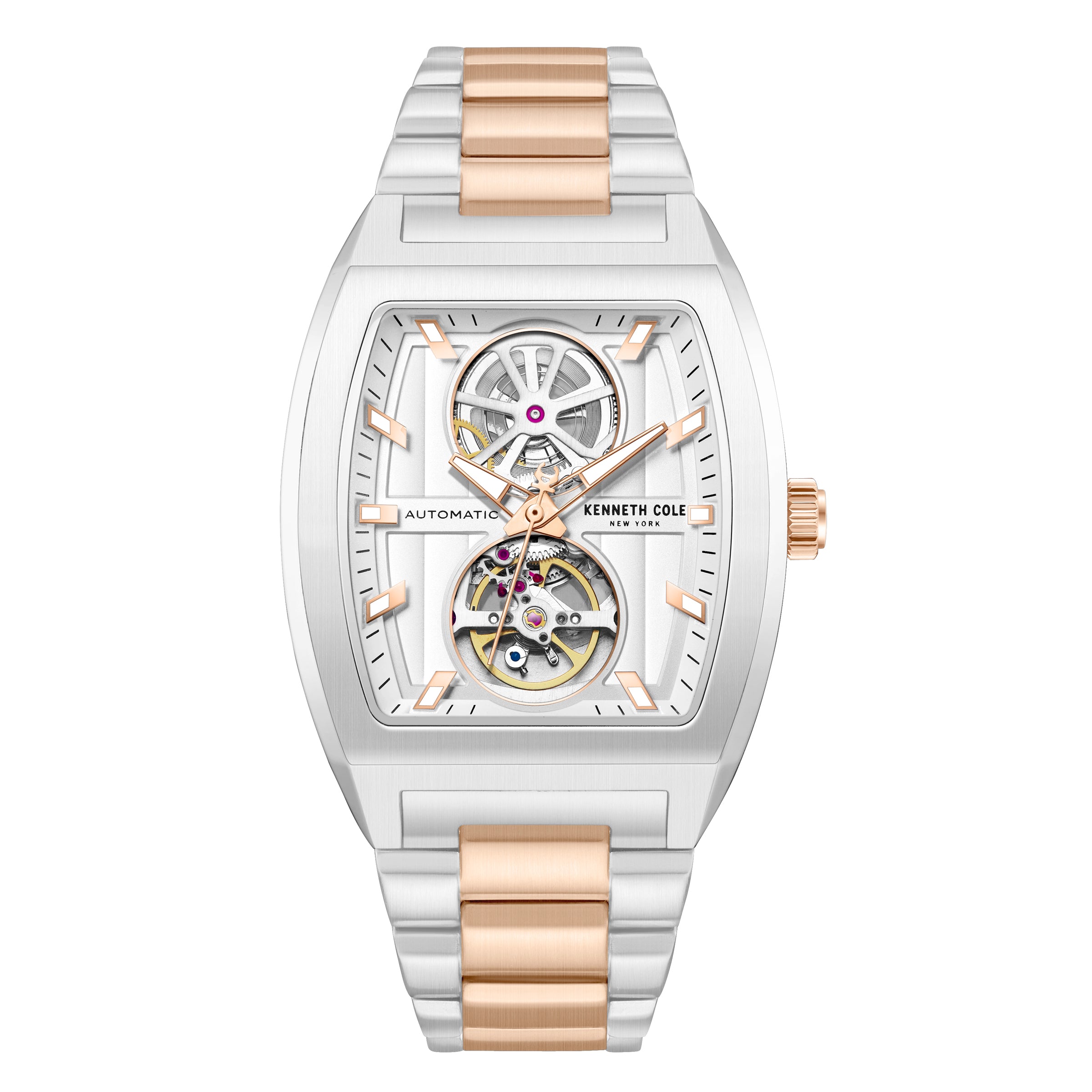 Kenneth Cole New York Skeleton Automatic Watch KCWGY0058804
