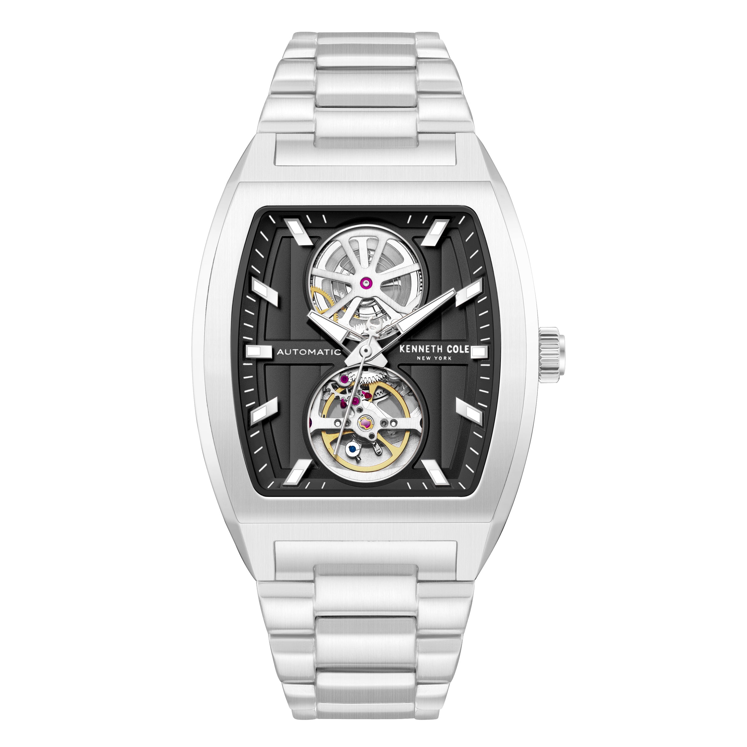 Kenneth Cole New York Skeleton Automatic Watch KCWGY0058805