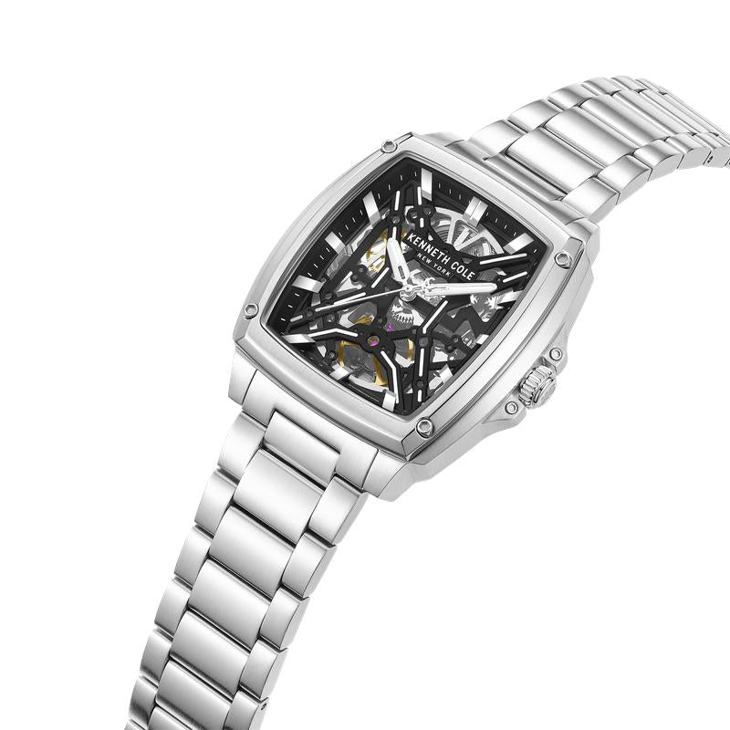 Kenneth Cole New York Automatic Men's Black Dial 42 x 48mm Watch KCWGY0108401