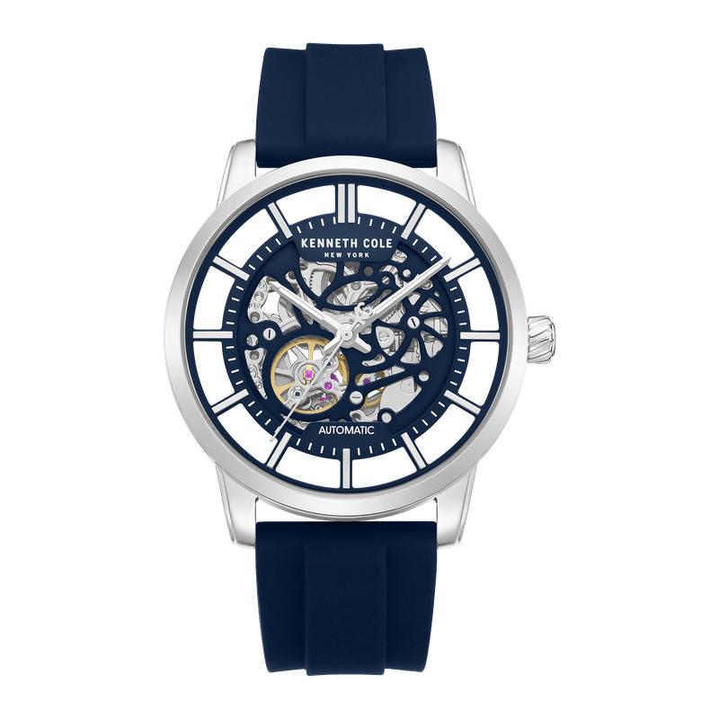 Kenneth Cole New York Automatic Men's Blue Dial 44.5mm Watch KCWGZ0064308