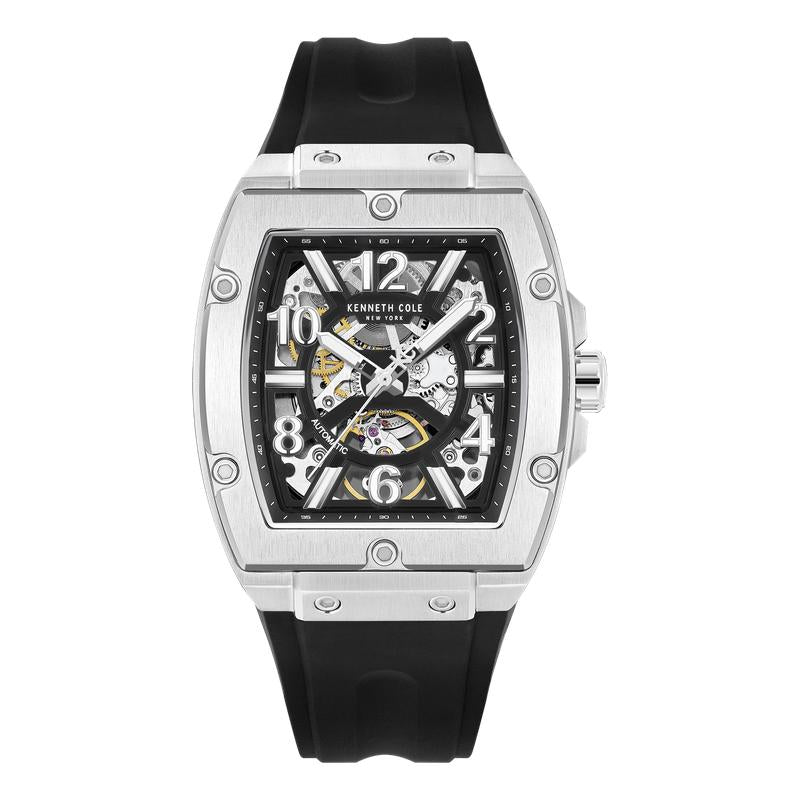 Kenneth Cole New York Automatic Men's Black Dial 41.5 x 53.5mm Watch KCWGZ0099601