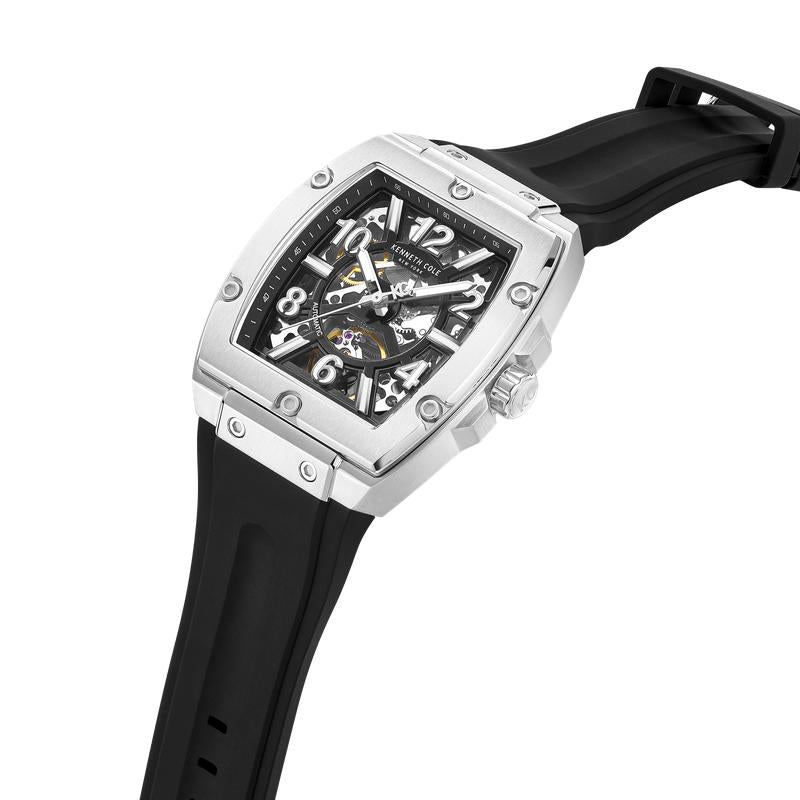 Kenneth Cole New York Automatic Men's Black Dial 41.5 x 53.5mm Watch KCWGZ0099601