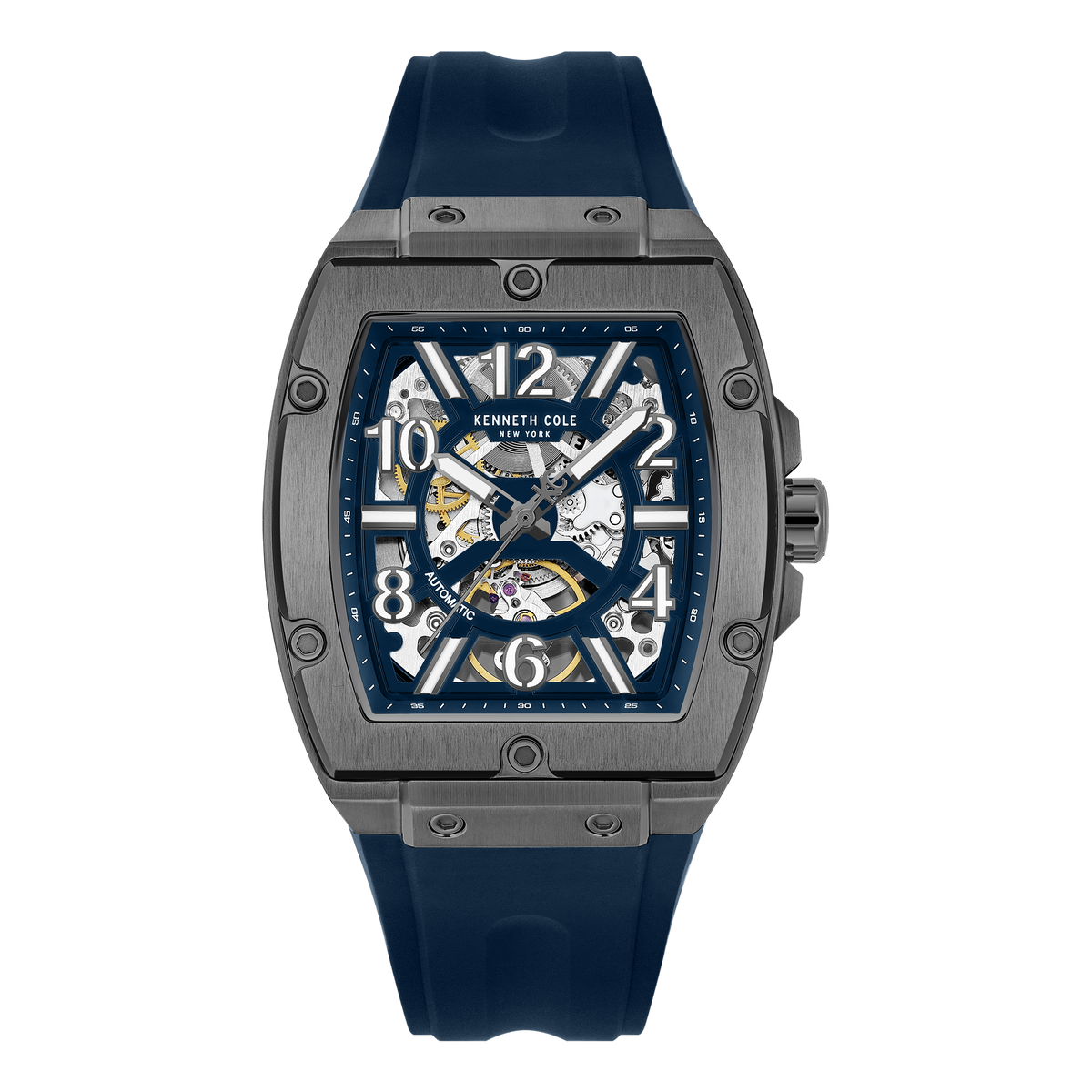 Kenneth Cole New York Automatic Men's Blue Dial 41.5 x 53.5mm Watch KCWGZ0099602