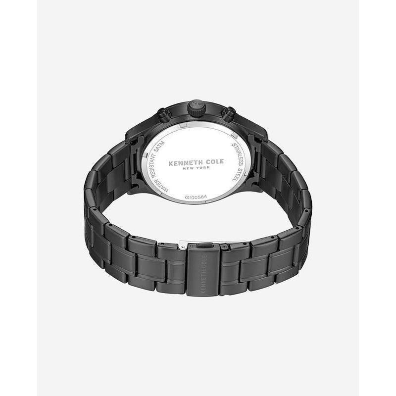 Kenneth Cole Automatic Black Skeleton Watch KCWGI0058402