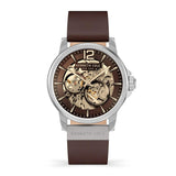 Kenneth Cole Gents Automatic Leather Watch KCWGE2124701
